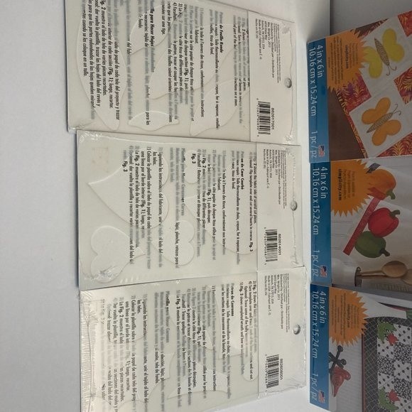 6 Simplicity EZ Quilting Template Stencils Fabric Paper Crafts Scrapbook - Picture 5 of 14